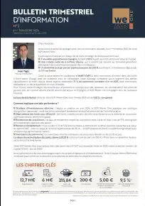 Bulletin trimestriel - 4ème trimestre 2024