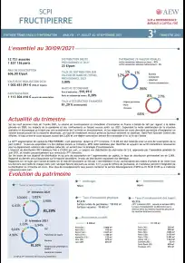 Bulletin trimestriel - 3ème trimestre 2021