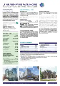 Bulletin trimestriel - 2ème trimestre 2025