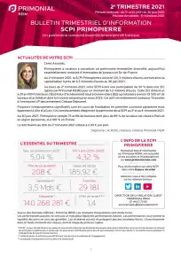 Bulletin trimestriel - 2ème trimestre 2021