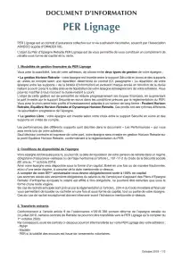 Information clé (DIC)