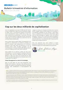 Bulletin trimestriel - 1er trimestre 2026