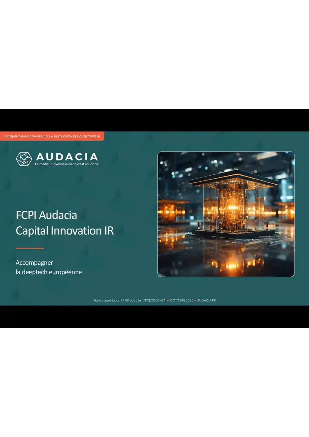 FCPI Audacia Capital Innovation IR