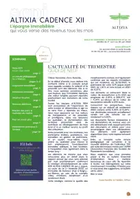 Bulletin trimestriel - 1er trimestre 2022