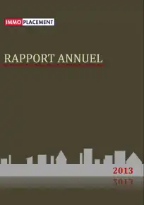 Rapport annuel - 2013