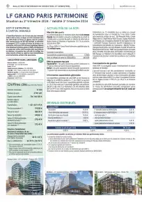Bulletin trimestriel - 2ème trimestre 2024