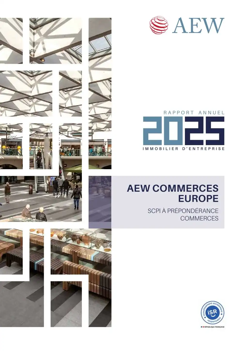 SCPI AEW Commerces Europe