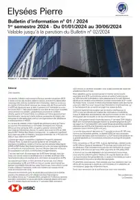 Bulletin semestriel - 1er semestre 2024