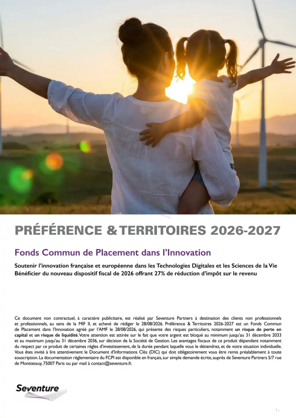 FCPI Préférence & Territoires 2026-2027