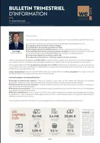 Bulletin trimestriel - 1er trimestre 2025