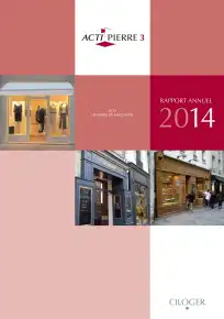 Rapport annuel - 2014