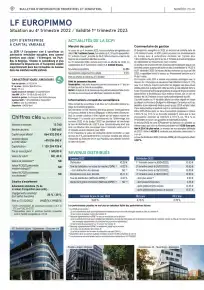 Bulletin trimestriel - 4ème trimestre 2022