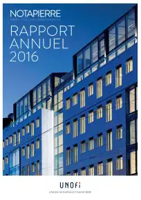 Rapport annuel - 2016