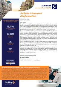Bulletin trimestriel - 1er trimestre 2026