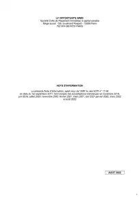 Note d'information