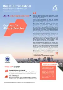Bulletin trimestriel - 1er trimestre 2026