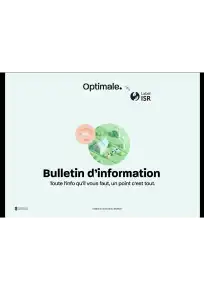 Bulletin trimestriel - 2ème trimestre 2023