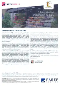 Bulletin trimestriel - 2ème trimestre 2025