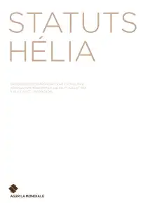 Statuts de l'association HELIA