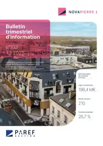 Bulletin trimestriel - 3ème trimestre 2025