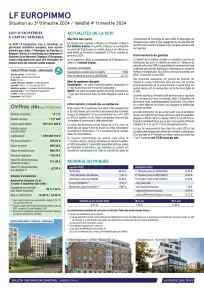 Bulletin trimestriel - 3ème trimestre 2024