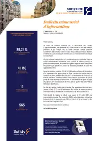 Bulletin trimestriel - 3ème trimestre 2022