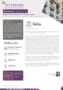Bulletin trimestriel - 4ème trimestre 2022