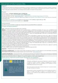 Information clé (DIC) - 2023