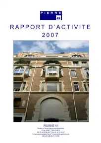 Rapport annuel - 2007