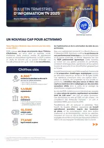 Bulletin trimestriel - 4ème trimestre 2025