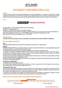 Information clé (DIC) - 2024