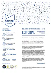 Bulletin trimestriel - 4ème trimestre 2022