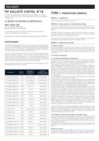 Règlement complet - 2025