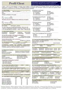 Profil Client HP 121214