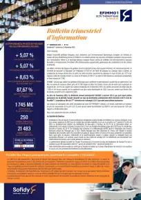 Bulletin trimestriel - 3ème trimestre 2025