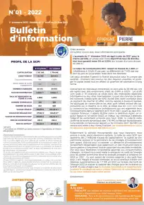 Bulletin trimestriel - 1er trimestre 2022