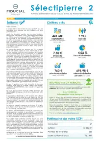 Bulletin semestriel - 2nd semestre 2021