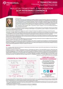 Bulletin trimestriel - 1er trimestre 2020