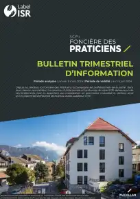 Bulletin trimestriel - 1er trimestre 2024