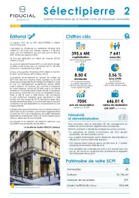 Bulletin trimestriel - 4ème trimestre 2019