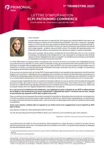 Bulletin trimestriel - 1er trimestre 2021