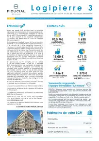 Bulletin trimestriel - 2ème trimestre 2019