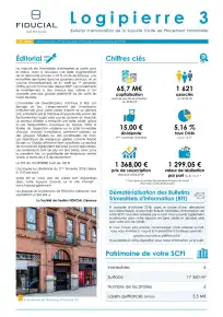 Bulletin trimestriel - 2ème trimestre 2018