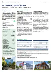 Bulletin trimestriel - 3ème trimestre 2022