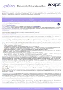 Informations clés (DIC) - 2025