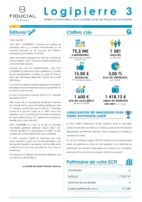 Rapport semestriel - 1er semestre 2022