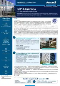 Bulletin trimestriel - 3ème trimestre 2025