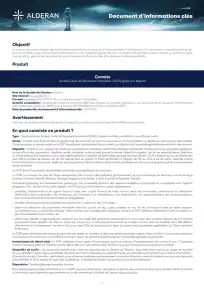 Informations clés (DIC) - 2025
