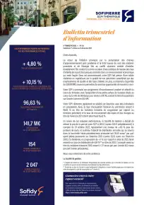 Bulletin trimestriel - 3ème trimestre 2022
