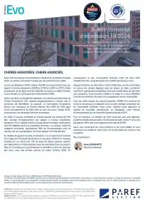 Bulletin trimestriel - 4ème trimestre 2024